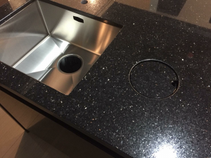 Black Galaxy Granite Countertop