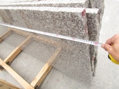 Polished Luoyuan Red G664 Granite Small Slabs