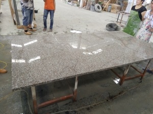 Polished Luoyuan Red G664 Granite Small Slabs