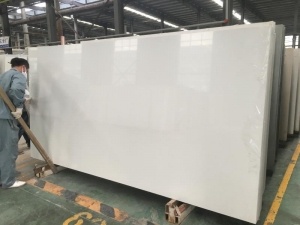 Pure White Quartz Slabs Artificial White Quartz