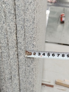 Hubei G603 Light Grey Granite Slab Project Supply