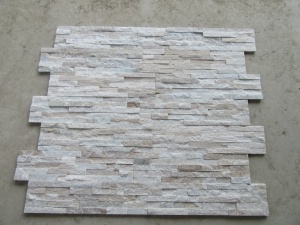 Golden Line White Culture Stone Cladding Stone