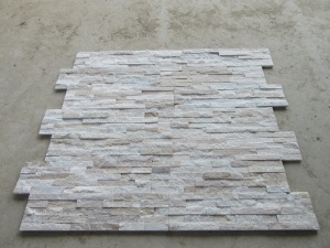 Golden Line White Culture Stone Cladding Stone