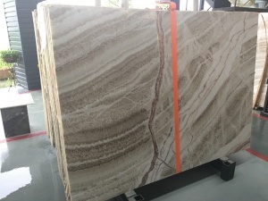 China Yellow Wooden Jade Marble Slab