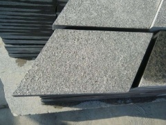 Chinese Granite G654 Dark Grey Cube Stone