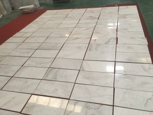 Castro White Marble Tile Cut to Size For Project