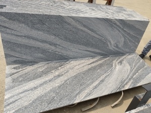 China Juparana Granite Polished Half Slab