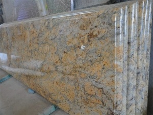 Imperial Gold Yellow Granite Kitchen Custom Stone Countertops