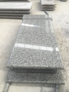 Swan blue Grey Granite Western Style Tombstone Monument