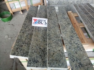 Brazil Giallo Santa Cecilia Granite Polished Countertop