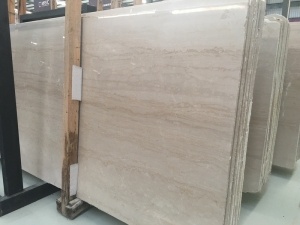 Light Brown Wooden Marble Polished Big Slab