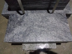 China Flamed Nero Santiago G302 Grey Granite Tiles