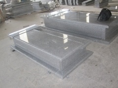 Western Style Granite Double Tombstones Monuments