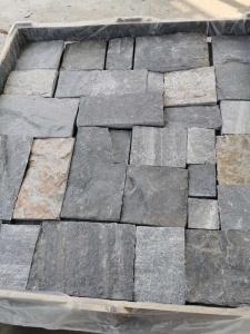 China Blue Slate Culture Stone Wall Cladding