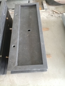 China Blue Stone Sink Blue Limestone Basin