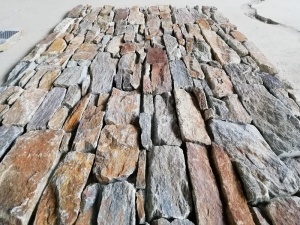 Natural Culture Mixed Color Cement Stone For Wall Cladding