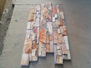 Natural Culture Mixed Color Cement Stone For Wall Cladding