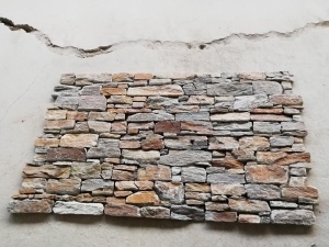 Natural Culture Mixed Color Cement Stone For Wall Cladding