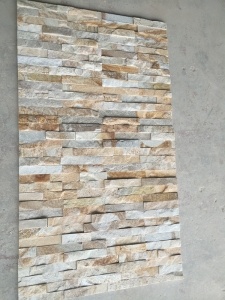 Rusty Quartz Nature Culture Stone For Home Decoration