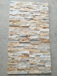 Rusty Quartz Nature Culture Stone For Home Decoration