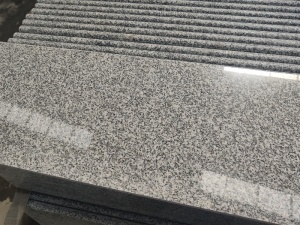 G623 Granite Polished Steps Grey Granite Stair