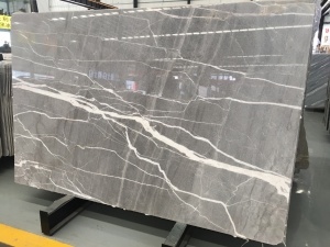 Vietnam Grey Marble With White Lines Grey Marble Slab Interior Floor