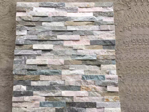 Blue Quartzite Culture Stone Stacked Feature Wall Vaneer