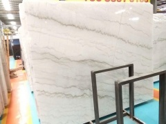 Guangxi White Bianco Crown Cloudy Marble