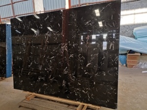 Chinese Ice Flower Marble Century Black Ice Marble