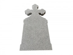 Grey Granit Double Cross Headstones