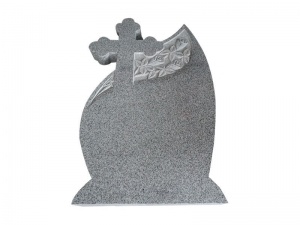 Romania Style G603 Granite Cross Headstones For Graves