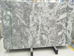 Silver Statuario Armani Calacatta Grey Marble Slab