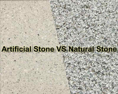What is the difference between natural stone and artificial stone?